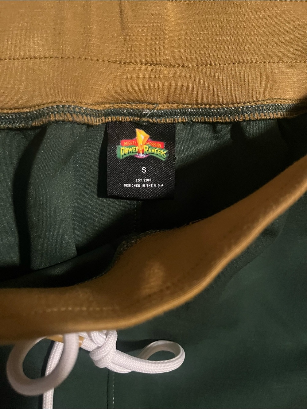 Mighty Morphin Power Rangers Green Ranger Joggers small - Picture 3 of 5
